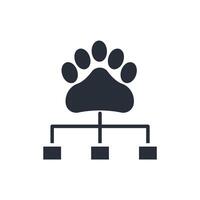 wildlife icon. .Editable stroke.linear style sign for use web design,logo.Symbol illustration. vector