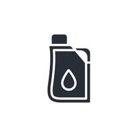 oil icon. .Editable stroke.linear style sign for use web design,logo.Symbol illustration. vector