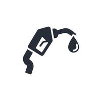 gas pump icon. .Editable stroke.linear style sign for use web design,logo.Symbol illustration. vector