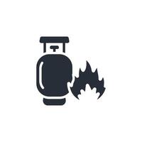 Gas icon. .Editable stroke.linear style sign for use web design,logo.Symbol illustration. vector