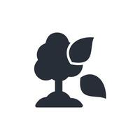 Natur icon. .Editable stroke.linear style sign for use web design,logo.Symbol illustration. vector
