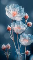 Water Droplets on Flower Petals photo