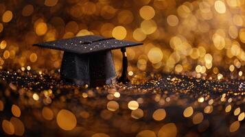 Graduation Cap With Tassel photo