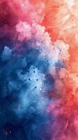 Colorful Space Filled With Stars photo