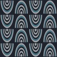 Seamless pattern with abstract shapes. vector