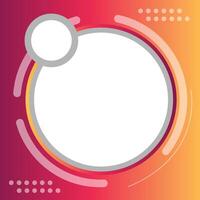 Abstract Background with Gradient Circles for Unique Visuals vector