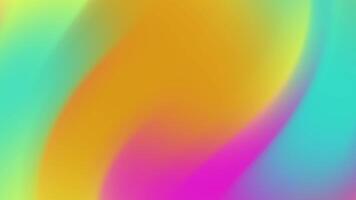 Blurred gradient background featuring yellow, green, pink, and blue hues. Suitable for vibrant designs, presentations, web graphics, and social media. video