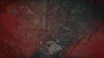 Abstract background with weird moving textures in grunge style. video