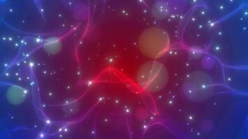 Abstract background in the form of a starry sky. video