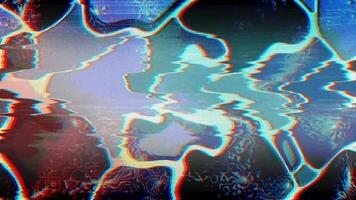 Abstract background in the form of very strong radio interference on a TV screen. video