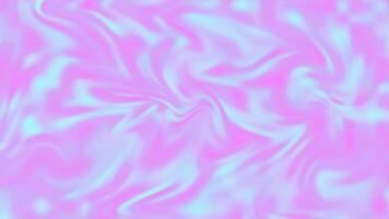 A vibrant abstract shimmers holographic background featuring swirling patterns in shades of pink and light blue, creating a dreamy and fluid effect. video