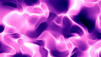 Seamless vibrant abstract background featuring flowing waves of purple and pink hues loop, creating a dynamic and fluid appearance. video