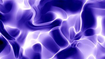Seamless abstract background featuring fluid shapes and waves in varying shades of purple and blue loop, creating a sense of depth and movement. video