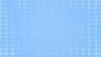 Royal blue color circular dots design simple and elegant half tone pattern loop able background video