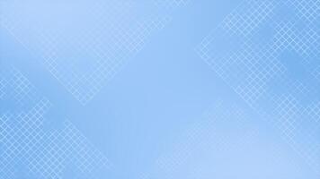 Royal blue color grid design box pattern abstract geometrical loop able futuristic background video