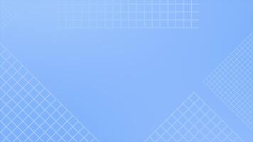 Royal blue color grid design box pattern abstract geometrical loop able futuristic background video
