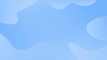 Royal blue color abstract design wavy pattern liquid shapes geometrical loop able background video