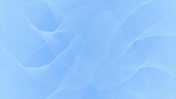 Royal blue color hi-tech wavy pattern particles forming mesh design futuristic geometrical loop able background video
