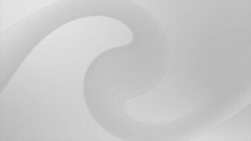 White and Black color abstract pattern futuristic gradient loop able background video