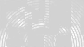 White color hi-tech futuristic abstract design loop able technology background video