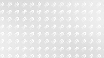 White and Black color simple and elegant geometrical shapes loop able futuristic background video