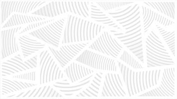 White and Black repeating lines complex design abstract geometric loop able background video