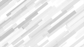 White color diagonally moving rectangular shapes abstract complex loop able geometrical background video