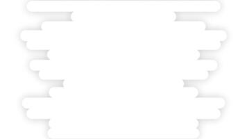 White color simple and classy futuristic geometrical loop able background video