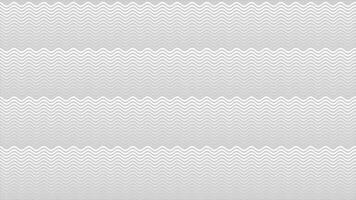 White color simple and elegant wavy pattern loop able background video