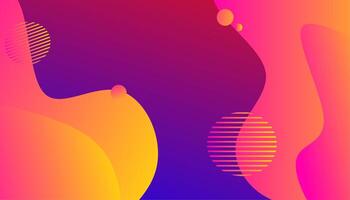 Fluid style Abstrack background gradient vector