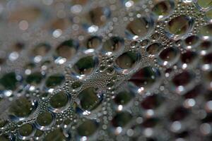 Water humidity drops bubbles macro on water colorful background liquid moments fifty megapixels big size instant printings photo
