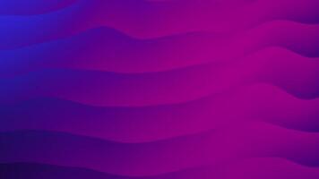 Gradient Wave Animation, Abstract blue wavy gradient background video