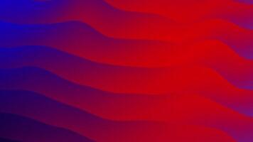 Gradient Wave Animation, Abstract blue wavy gradient background video
