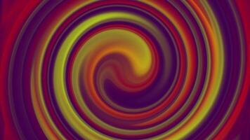 abstract yellow red and purple color background circle animation video