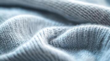 Textured fabric folds create a serene, inviting atmosphere of comfort photo