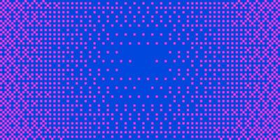 Dither Pattern Bitmap Faded Texture Halftone Gradient Abstract Background. Glitch Screen With Flicker Pixels Effect Panoramic Backdrop. 8 Bit Pixel Art Retro Game Screen. 80s illustration vector