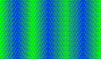Dither Pattern Bitmap Texture Halftone Gradient Striped Abstract Background. Interference Green Glitch Screen With Flicker Pixels Effect Wide Wallpaper. Retro 8 Bit Pixel Art Abstraction. vector