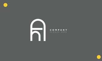 NA Alphabet letters Initials Monogram logo vector