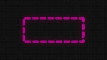 pixelated open text animation video