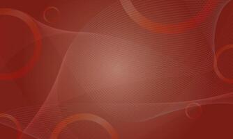 abstract curve line red background. shiny geometric background. vector