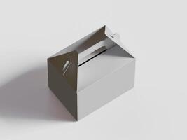 Cartoon cardboard boxes. Carton delivery boxes, open and closed shipping package with fragile signs, parcel delivery boxes photo