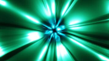 pulsating light in blue fractal vj loop. High quality 4k footage video