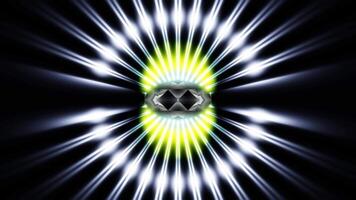 flickering and pulsating light fractal music background vj loop video