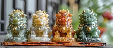 Jade Pixiu statue,pixiu symbol,pixiu Chinese,Pixiu is a symbol of good luck and money flowing in.Be prosperous and prosperous Prosper in business,wealth and wealth,people admire the business aspect. photo