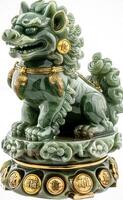 Jade Pixiu statue,pixiu symbol,pixiu Chinese,Pixiu is a symbol of good luck and money flowing in.Be prosperous and prosperous Prosper in business,wealth and wealth,people admire the business aspect. photo