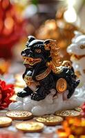 Jade Pixiu statue,pixiu symbol,pixiu Chinese,Pixiu is a symbol of good luck and money flowing in.Be prosperous and prosperous Prosper in business,wealth and wealth,people admire the business aspect. photo
