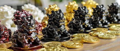 Jade Pixiu statue,pixiu symbol,pixiu Chinese,Pixiu is a symbol of good luck and money flowing in.Be prosperous and prosperous Prosper in business,wealth and wealth,people admire the business aspect. photo