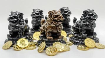 Jade Pixiu statue,pixiu symbol,pixiu Chinese,Pixiu is a symbol of good luck and money flowing in.Be prosperous and prosperous Prosper in business,wealth and wealth,people admire the business aspect. photo