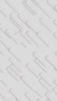 Vertical - simple elegant clean white abstract background with a seamless pattern of white rounded shapes. This subtle minimalist animation is full HD and looping. video