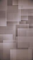 Vertical - stylish abstract background with gently moving shaded square shapes. This textured geometric pattern background is full HD and looping. video